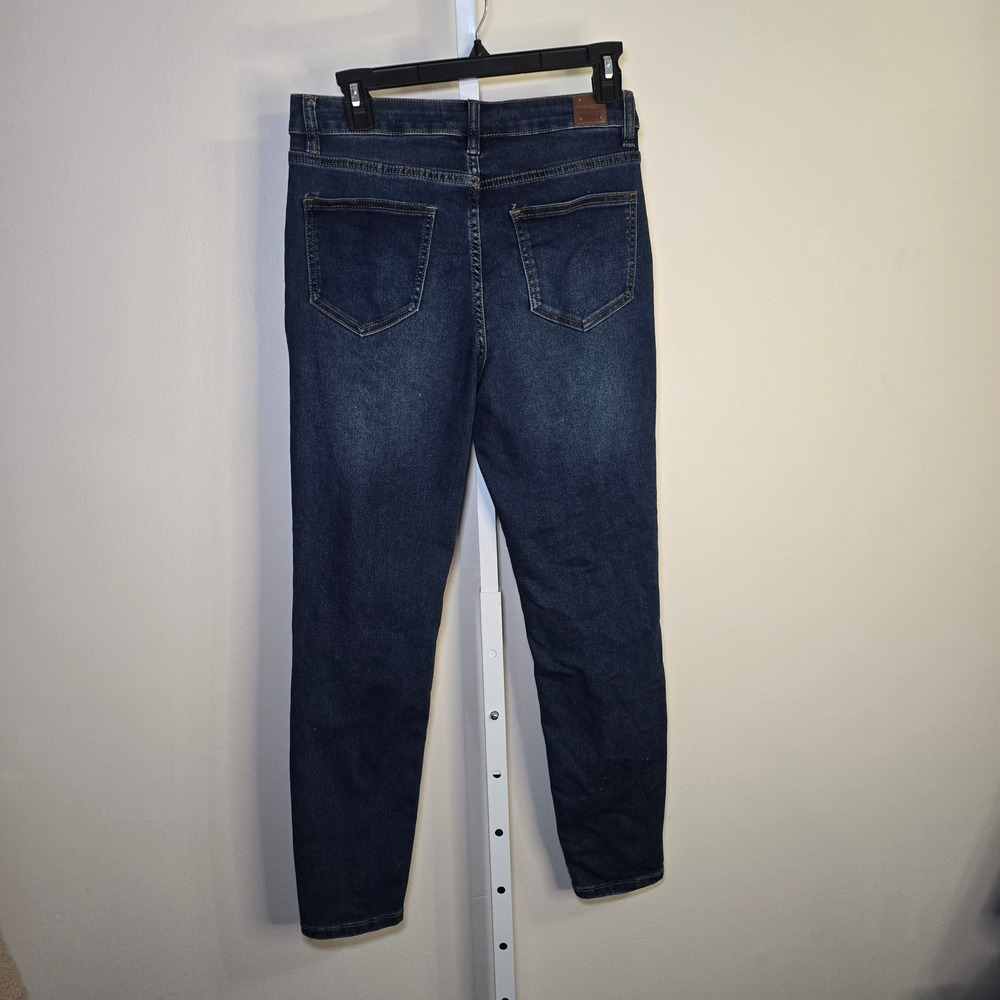 Ellen Tracy Womens Dark Wash Skinny Jeans High Rise Denim Size 6 - Picture 5 of 5